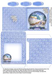 Walk in the Snow - Mini Card and Envelope