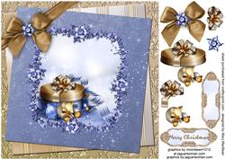 A Special Gift Christmas Decoupage Card