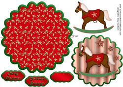 Christmas Wobbles - Rocking Horse