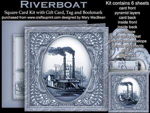 Riverboat - Square Card Kit