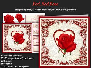 Red, Red Rose Mini Kit