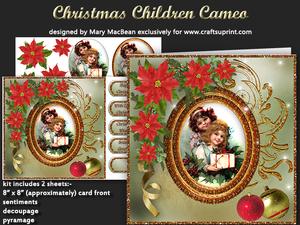 Christmas Children Cameo Mini Kit