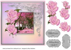Pink Trees and Roses