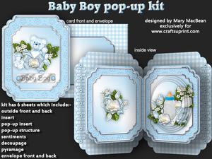 Baby Boy Pop-up Kit