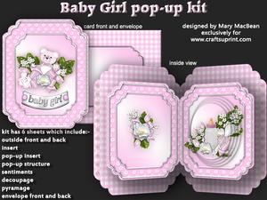 Baby Girl Pop-up Kit