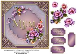 Mother's Day or Birthday Bouquet - Mum