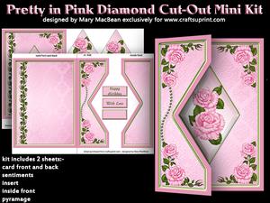 Pretty in Pink - Diamond Cut-out Mini Kit