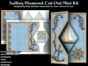 Sailing - Diamond Cut-out Mini Kit
