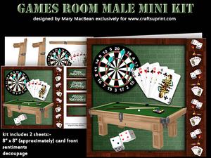 cup410809_1648 - Games Room Male Mini Kit