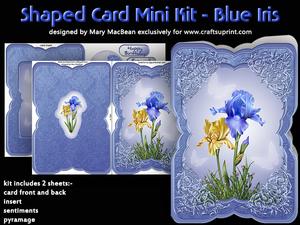 Shaped Mini Kit - Blue Iris