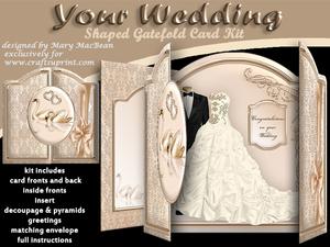 Your Wedding Gatefold Card Kit
