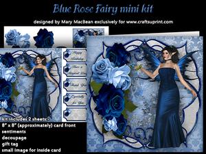 Blue Rose Fairy Mini Kit