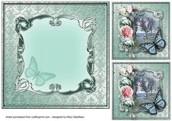 Carnation and Roses Insert