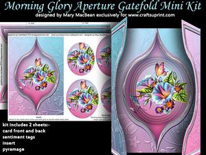 Morning Glory Aperture Gatefold Mini Kit
