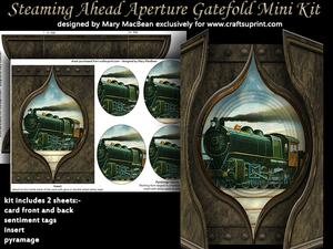 Steaming Ahead Aperture Gatefold Mini Kit