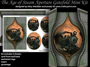 The Age of Steam Aperture Gatefold Mini Kit