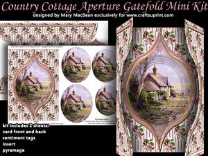 Country Cottage Aperture Gatefold Mini Kit