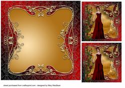 Lady in Red Insert