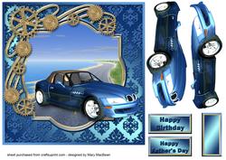 The Open Road Birthday or Father's Day Card