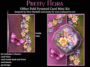 Pretty Flora Offset Fold Card Mini Kit