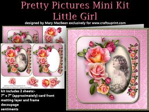 Pretty Pictures Mini Kit - Little Girl