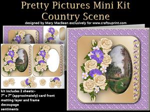 Pretty Pictures Mini Kit - Country Scene