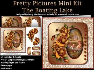 Pretty Pictures Mini Kit - the Boating Lake