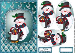 Snowman and Penguin
