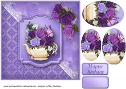 A Teapot Full of Flowers