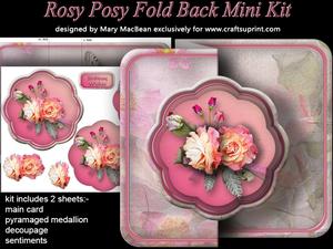 Rosy Posy Fold Back Mini Kit