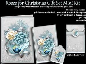 Roses for Christmas Gift Set Mini Kit