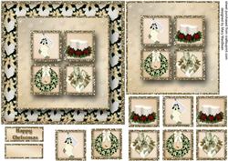Christmas Surprises Square Layers Card Front