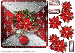 Snow for Christmas Mock Wrap Card Front