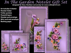 In the Garden Notelet Gift Set