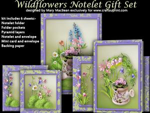Wildflowers Notelet Gift Set