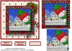 Christmas Stack - Snowman