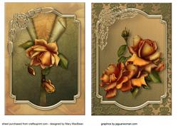 Toppers Duo - Flame Roses