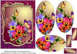 Springtime Pansies