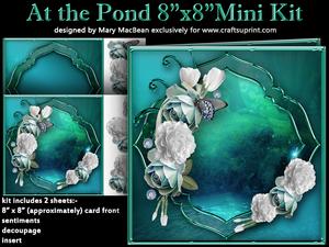 At the Pond 8" x 8" Mini Kit