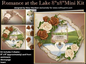 Romance at the Lake 8" x 8" Mini Kit