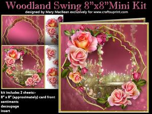 Woodland Swing 8" x 8" Mini Kit