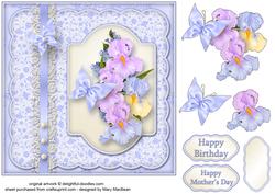 Irises and Lace