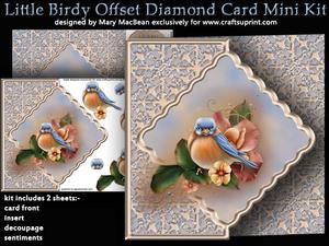 Little Birdy Offset Diamond Mini Kit