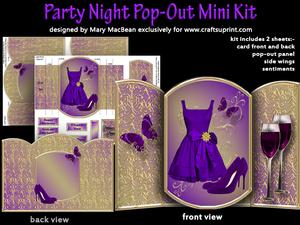 Party Night Pop-out Mini Kit