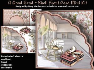 A Good Read - Shell Front Card Mini Kit