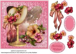 Summer Hat Birthday Card