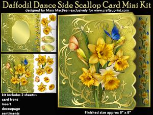 Daffodil Dance Side Scallop Mini Kit