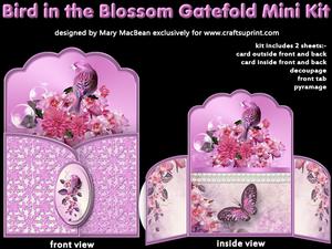 Bird in the Blossom Gatefold Mini Kit
