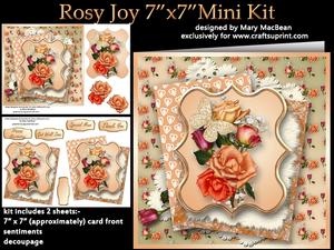Rosy Joy 7" x 7" Mini Kit