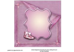 Precious Baby Girl 7" x 7" Insert